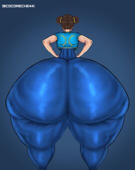 1girls 2024 ass ass_bigger_than_head ass_body big_ass big_butt brown_hair chun-li cocoreche commentary commission commission_art enormous_ass fat_ass female fortnite fortnite:_battle_royale gigantic_ass hair_bun huge_ass hyper_ass hyper_butt large_ass large_thighs light-skinned_female light_skin self_upload simple_background size_fetish street_fighter thick_ass thick_eyebrows thick_female thick_legs thick_thighs ych ych_commission