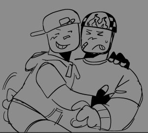 civilian_(die_of_death) die_of_death_(roblox) groping hotdog_(die_of_death) male popeexoxo roblox roblox_game robloxian seductive_look self_upload shy tagme taunt_(die_of_death) yaoi