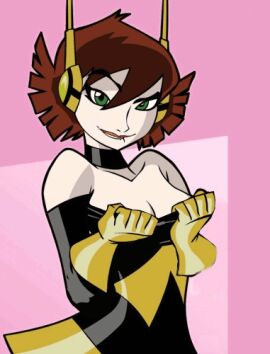 1girls 2d animated animated_gif avengers breasts color edit female female_only flashing flashing_breasts full_color gif janet_van_dyne live2d marvel marvel_comics megasweet nipples solo superheroine tagme the_avengers:_earth's_mightiest_heroes wasp_(earth's_mightiest_heroes) wasp_(marvel)