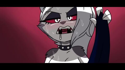 a_night_with_loona animated animation big_ass big_breasts big_penis black_screen_roulette blush demon demon_boy english_dialogue english_voice helluva_boss jizoku kato777 loona_(helluva_boss) moxxie_(helluva_boss) naked nude sex tagme teaser trailer uncensored underwear vaginal_penetration video wolf_girl