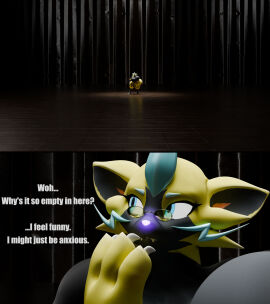 big_breasts blueberry_inflation breasts cleavage female furry huge_breasts inflation notsobretheren pokemon pokemon_(species) tagme thick_thighs wide_hips zeraora