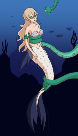 alternate_costume bikini breasts corrin_(fire_emblem) corrin_(fire_emblem)_(female) female femsub fire_emblem fire_emblem_cipher fire_emblem_fates hypnosis merfolk mermaid mermaid_tail mythkaz nintendo official_alternate_costume png shell_bikini swimsuit underwater