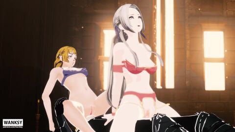 1boy 2girls 3d animated big_breasts bisexual bisexual_female breasts clitoral_stimulation clitoris cloud_strife completely_nude cowgirl_position cunnilingus edelgard_von_hresvelg facesitting female female_on_top fire_emblem fire_emblem:_three_houses fit fit_female happy_sex human ingrid_brandl_galatea kissing kissing_while_penetrated kneeling large_breasts large_penis light-skinned_female light_skin longer_than_30_seconds male masturbation nipples nude on_bed passionate penis pussy reverse_spitroast romantic sex slim_waist sound straddling tagme threesome uncensored vaginal_penetration vaginal_sex video wanksy