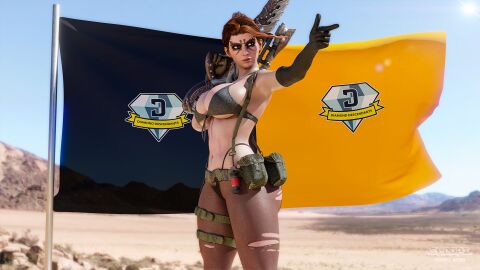 1girls 3d big_ass big_breasts breasts cosplay crossover curvaceous curvy curvy_figure female gun hailey_(the_first_descendant) hips huge_ass huge_breasts konami large_ass large_breasts light-skinned_female light_skin mature mature_female metal_gear metal_gear_solid metal_gear_solid_v nexon quiet_(metal_gear)_(cosplay) slim_waist snoopz the_first_descendant thick thick_hips thick_legs thick_thighs thighs voluptuous waist wide_hips