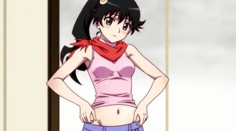 animated araragi_karen monogatari_(series) tagme video