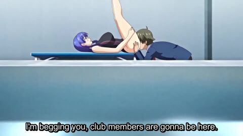 1080p 1boy 1girls animated blue_hair blush brown_eyes censored cum ejaculation english_subtitles english_text erection female female_focus grinding hentai high_resolution japanese_voice_acting legs_up licking_pussy longer_than_one_minute male one-piece_swimsuit orgasm outercourse penis poro pussy rubbing school_swimsuit screencap shihai_no_kyoudan sound swimsuit tagme teacher teacher_and_student video wet_pussy