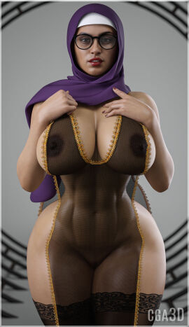 1girls 3d abs ass big_ass big_breasts bikini black_hair breasts bust busty cga3d curvaceous curvy curvy_figure dark-skinned_female dark_skin erotichris female female_focus female_only hijab hips hourglass_figure large_breasts legs mature mature_female mia_khalifa mialifa_(cga3d) muscular muscular_female original_character parody slim_waist solo solo_female thick thick_hips thick_legs thick_thighs thighs top_heavy voluptuous waist wide_hips