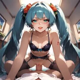 ai_generated brazilian_miku cowgirl cowgirl_position male/female naked_female no_sound penis_in_pussy pov pov_eye_contact pov_male riding riding_penis tagme vagina vaginal_penetration vaginal_sex video
