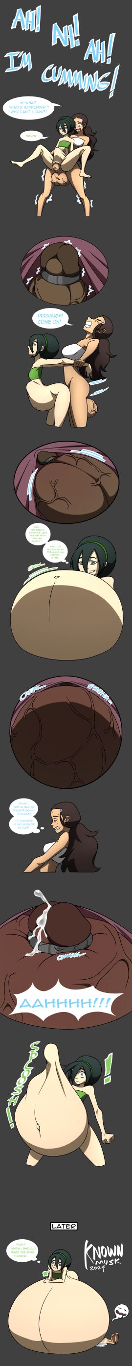 1futa 1girls 2024 avatar_legends avatar_the_last_airbender black_hair blocked_orgasm blue_eyes brown_hair cock_ring comic cum cum_blockage cum_explosion cum_in_pussy cum_suppression cumflated_belly cumflation dark-skinned_futa dark_skin female fucked_senseless futa_on_female futanari human hyper_cumflation hyper_stomach_bulge inflation intersex katara knownmusk light-skinned_female light_skin nickelodeon nicktoons nude orgasm_denial penis penis_inflation pussy sex stomach_bulge teenager toph_bei_fong trying_to_cum tubetop unable_to_cum vaginal_penetration