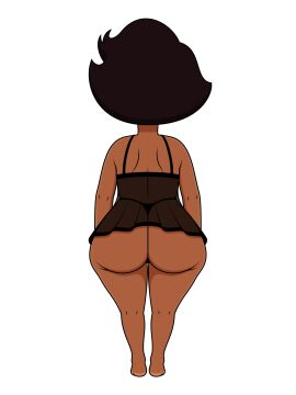 1girls 20th_century_fox 20th_century_studios ass ass_focus ass_grab ass_up barefoot big_ass big_butt black_milf dark-skinned_female dark_hair dark_skin donna_tubbs ebony family_guy feet female female_focus female_only fox_corporation fuzzy_door_productions happy_jack_productions huge_ass jk94 large_ass mature mature_body mature_female mature_figure milf nightgown persons_unknown_productions rear_view tagme the_cleveland_show thick thick_ass thick_butt thick_hips thick_legs thick_thighs thong thong_panties thong_underwear transparent_clothing white_background wide_hips