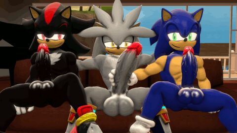 3boys 3d animated at balls black blue boys cock couch cum front fur gay group huge jerking jerkingoff long looking male masturbation mtymac mutual off penis penises room sega shadow_the_hedgehog silver_the_hedgehog sonic_(series) sonic_the_hedgehog together view viewer white_panties