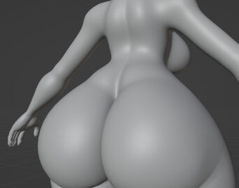 big_ass big_breasts breasts bubble_butt female furry huge_ass huge_breasts nonarycubed tagme thick_thighs wide_hips