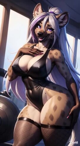 1girls ai_generated animal_ears animal_humanoid anthro ass big_breasts breasts cute female female_only furry furry_ass furry_breasts furry_ears furry_female furry_only furry_tail hi_res hyena hyenaloverai mammal nai_diffusion seductive stable_diffusion tagme tongue tongue_out video