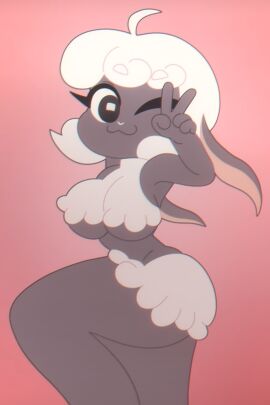 1girls amanda_the_adventurer pochi_science rodriart wooly_(amanda_the_adventurer)