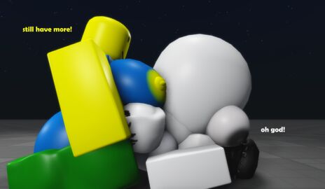 1futa 1girls 3d all_the_way_to_the_base ass balls balls_deep baseplate big_ass big_breasts big_cock black_hair blush breasts cum cum_in_pussy cum_inside cumflation dialogue english_text female futa_on_female futanari huge_breasts huge_cock inflation intersex noob penetration penis pumpkinlesspie pussy roblox roblox_avatar robloxian stomach_bulge tagme tagme_(artist) text thick_thighs white_body