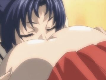 00s 2002 2girls animated ass bible_black bible_black_gaiden closed_eyes clothes_lift cunnilingus female huge_ass kozono_nami long_hair lowres mochida_junko multiple_females multiple_girls oral ponytail purple_hair school_uniform skirt skirt_lift tagme yuri