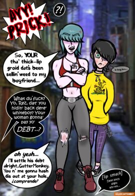 /pol/ 2d 4chan failedcartoonist interracial original original_characters polly_blitz tagme