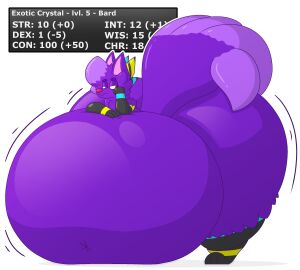 1boy ass big_ass bubble_ass bubble_butt furry huge_ass male nsfw_exotic overweight tagme thick_thighs weight_gain wide_hips