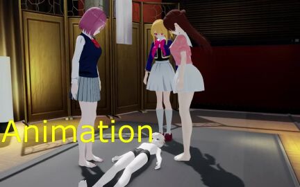 barefoot feet feet_up foot_fetish foot_focus mmd stomp stomped stomping tagme trample trampling video