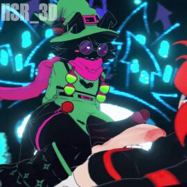 1femboy 2boys 3d animated black_fur deltarune femboy femboy_on_male frottage gay glasses hsr_3d light-skinned_male male mario_(series) penis pink_scarf potion ralsei ralsei_(cryptiacurves) red_hair shy_gal socks vrchat