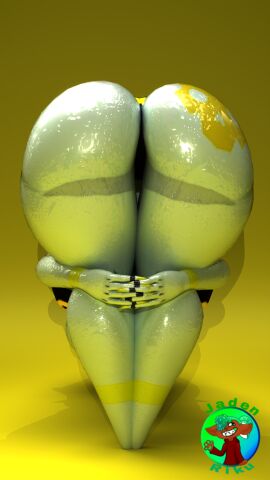 1girls amen_pose ass ass_view bending_over bent_over big_ass big_butt bikini blender blender3d blender_(artwork) blender_cycles butt_focus clothed clothed_female fazclaire's_nightclub female_focus female_only focus_on_ass fredina's_nightclub huge_ass huge_thighs jaden_riku large_ass legs marie_(cally3d) marie_(cryptia) marionette_(fnaf) puppet_(fnaf) solo solo_female solo_focus sweat sweaty_ass sweaty_body tattoo tattoo_on_butt thighs viewed_from_behind white_body yellow_background