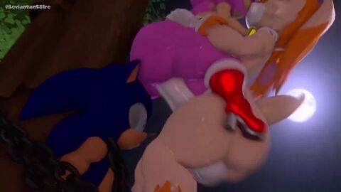 10_seconds 10s 3d 3d_animation ambiguous_penetration amy_rose balls_slapping_face cream_the_rabbit cream_the_wererabbit cuck cucked_by_beast cucked_by_futa cuckold cum cum_inside eyes_closed full_moon hedgehog hedgehog_girl hedgehog_humanoid leviantan581re making_out outdoor_sex outdoors outside_sex rabbit sonic_(series) sonic_the_hedgehog sonic_the_hedgehog_(series) tagme tree twitter_source twitter_username video wereeulipotyphlan