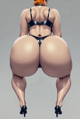 ai_generated bbw dance gwen_tennyson large_ass large_breasts lingerie niduscharger tagme thick_thighs twerking video voluptuous