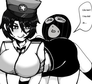 ass big_ass big_butt female office office_lady tagme vietnamese_text