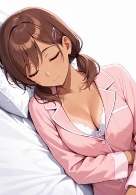 ai_generated animated aroused asleep breast_inflation expansion horny inflation pyjamas sleeping smile tagme video
