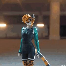 1girls animated ass big_ass big_butt big_thighs breasts female furry tagme thighs