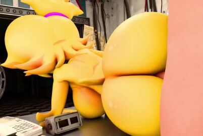 1boy 1boy1girl 1girls 3d animated anthro big_ass big_butt chiku cryptiacurves faceless_female faceless_male fazclaire's_nightclub five_nights_at_freddy's fredina's_nightclub fucked_from_behind furry human human_on_anthro ikytaru laying_down laying_on_side loop male_human/female_anthro male_on_female maledom sex shorter_than_30_seconds sound tagme video voluptuous