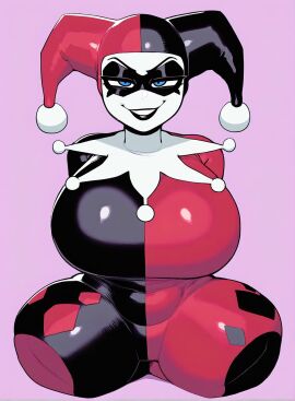 amputee armless big_breasts breasts dc dc_comics female harley_quinn harley_quinn_(classic) jjpf legless limbless quadruple_amputee tagme