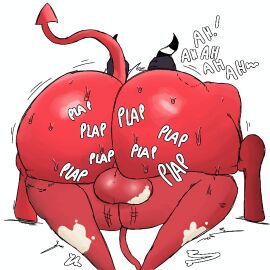 2boys anal anal_sex anothercat ass balls big_ass big_butt bite_mark bite_mark_on_ass blitzo_(helluva_boss) bloxxie bubble_ass bubble_butt cheating cheating_husband demon dialogue fat_ass femboy freckles freckles_on_ass freckles_on_butt freckles_on_face gay helluva_boss horn horns huge_ass imp large_ass male male/male male_only male_penetrated male_penetrating male_penetrating_male moan moaning moaning_in_pleasure moxxie_(helluva_boss) nude penile penile_penetration penis penis_in_ass plap plap_(sound) red_body red_skin sex swe sweat sweatdrop sweating sweaty sweaty_ass sweaty_body tail text thick_ass white_background white_hair yaoi