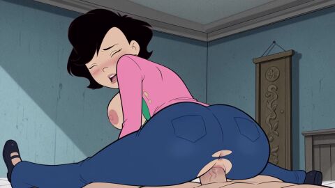 absurd_res ai ai_art ai_generated american_dragon:_jake_long ass azure993 bouncing_ass bouncing_breasts breasts cowgirl_position cum cum_on_face cumming cumshot disney doggy_style erection facial female female_focus gigantic_cock gigantic_dick girly handjob hi_res high_quality high_resolution highres indoors large_cock large_dick lips lipstick long_hair looking_at_viewer looking_down makeup monster_cock monster_dick nipples nude open_mouth parted_lips penis pussy reverse_cowgirl_position ripped_clothing sex solo_focus spread_legs straight stroking_penis susan_long tagme testicles thighs uncensored video