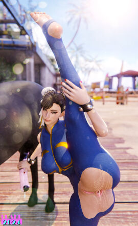3d aftermath ass chun-li cum cum_in_ass feet feet_up female gaping gaping_anus horse horse_penis horsecock khornflakesfm leggings male nail_polish penis pussy soles stirrup_legwear street_fighter street_fighter_6 stretching zoophilia