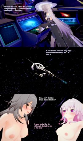 1futa 2girls 3d commission english_text female futa_giantess futanari giantess giantess_futa grey_hair honkai:_star_rail hyper_giantess intersex koikatsu march_7th_(honkai:_star_rail) nude pink_hair space space_station stelle_(honkai:_star_rail) text the_herta_(honkai:_star_rail) trailblazer_(honkai:_star_rail) xavierhuge