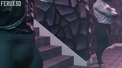 1girls 2boys anal animated big_balls big_breasts big_butt big_penis bulge cowgirl_position cum cum_inside double_penetration dress emma_frost female ferux3d handjob horsecock minotaur sound sound_effects tagme throbbing_penis video