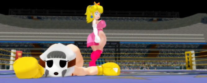 2girls 3d arena ass belt big_ass big_breasts big_butt big_thighs black_hair blonde_hair blue_eyes boxing boxing_gloves boxing_match boxing_ring bra breasts catfight cleavage crown curvy defeated downed doyle44 duo earrings elbow_boxing_gloves elbow_gloves face_down_ass_up female female_focus female_only fight fighting fighting_ring gloves indoors light-skinned_female light_skin lips lipstick mario_(series) mask nintendo part_of_a_set pink_lipstick ponytail princess_peach ryona serious shy_gal shy_gal_white strapless_bra thick thick_ass thick_butt thick_hips thick_thighs thighs thong tied_hair vs white_boxing_gloves white_gloves wide_hips yellow_boxing_gloves yellow_gloves
