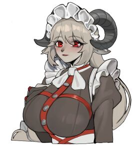 1girls alexandrina_sebastiane big_breasts breasts female furry huge_breasts janjin192 solo tagme zenless_zone_zero