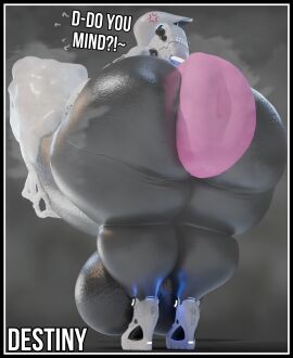 1futa 3d ass cum donut_anus futanari haydee haydee_(game) hyper_ass hyper_penis intersex nsfwdestiny penis puffy_anus solo tagme