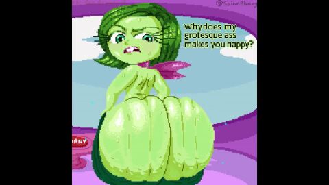anal anal_insertion anal_sex animated ass_clapping ass_slap biting_own_lip blue_hair clenched_teeth disgust_(inside_out) drdabblur dumptruck_ass foreskin futanari getting_erect green_hair green_skin grinding groping_ass groping_own_breast huge_ass joy_(inside_out) lehornysfx multiple_angles nipples_visible_through_clothing opennsfwsp pink_dress pixelcarnage pounce pounding prone_bone purple_scarf sound sound_edit spinneborg squeezing_butt squishsuccubus tagme thatonelewddude veiny_penis video yellow_skin