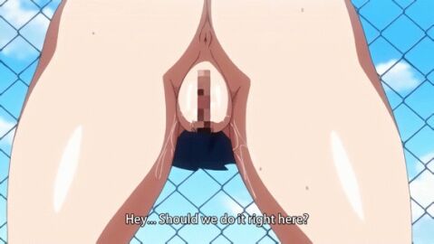 1girls 2020s 2021 20s 2d against_fence animated anus ass bent_over big_breasts blonde_hair breasts censored english_text exhibitionism female female_only gif human imminent_sex inviting inviting_to_sex jk_fuuzoku_gakuensai light-skinned_female light_skin looking_back marina_(jk_fuuzoku_gakuensai) mosaic_censoring no_panties outdoors outside presenting presenting_hindquarters public public_nudity pussy pussy_juice rooftop school_uniform screencap seductive shaking_ass shaking_butt skirt skirt_up subtitled t-rex_(animation_studio) teenage_female teenager