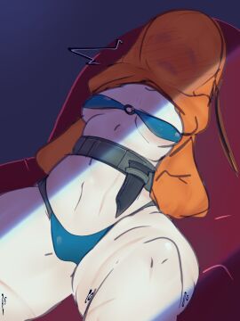 2d bean_bag bean_bag_chair before_sex belly belly_button belt blindfold blush bra breasts confusion covering_face d: dark_room dress_lift dress_up faceless fear female fox_ears hands_behind_back hands_tied hidden_face hiding_object hobin hoodie human indoors kaisa_bc_(hobin) knife light light_skin lighting long_sleeves oc open_clothes open_legs open_mouth original panties pants_down raised_eyebrows restrained scar scar_on_leg scars shaking simple_background sitting small_breasts spread_legs thick_thighs tied_arms tied_up weapon