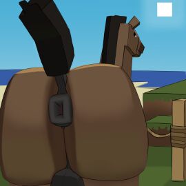 absurd_res anus anus_focus ass ass_focus butt_focus equid equine feral hi_res horse horse_(minecraft) kkhorseplay looking_at_viewer looking_back male mammal microsoft minecraft mojang outside presenting presenting_anus presenting_hindquarters puffy_anus raised_tail solo square_(anatomy) tail xbox_game_studios