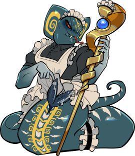 cum_drip cum_dripping_from_penis diphallia diphallism flanco gay hypnobrai lego lifting_skirt maid_outfit maid_uniform male multi_genitalia multi_penis naga ninjago penis scalie scalie_humanoid serpentine serpentine_(ninjago) skales_(ninjago) snake snake_boy