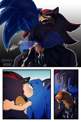 2022 2:3 5_fingers after_orgasm after_sex afterglow anal anal_fingering anthro artist_name bed bed_covers bedding bedroom biped black_body black_fur black_nose blue_body blue_fur blush blush_lines bodily_fluids chest_tuft clenched_teeth closed_eyes comic countershade_fur countershading cum cum_in_pussy cum_inside cum_on_penis cumshot cuntboy cuntboy/male digital_drawing_(artwork) digital_media_(artwork) duo ear_blush ejaculation erection eulipotyphlan fangs fingering fingers fur furniture genital_fluids genitals green_eyes half-closed_eyes half-erect hedgehog hi_res hug hugging_another hugging_partner humanoid_hands inside intersex looking_at_another looking_pleasured lying male male/cuntboy male/male mammal moan morning morning_sex multicolored_body multicolored_fur muscular muscular_anthro muscular_male narrowed_eyes nowykowski7 on_back on_bed open_mouth open_smile orgasm penetration penile penile_penetration penis pussy quills_(anatomy) red_body red_eyes red_fur relationship romantic rule_63 sega shaded shadow_the_hedgehog smile sonic_(series) sonic_the_hedgehog sonic_the_hedgehog_(series) sweat sweatdrop tan_arms tan_body tan_countershading tan_fur tan_inner_ear teeth text tuft vaginal_penetration wet wet_body wet_fur wet_penis