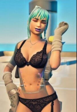 3d animated female fortnite fortnite:_battle_royale ragsy_(fortnite) syd_(fortnite) tagme