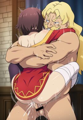 ai_generated alexei_barnes_alderp kono_subarashii_sekai_ni_shukufuku_wo! megumin ugly_bastard