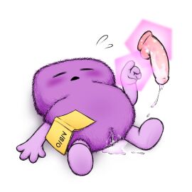 after_masturbation after_sex algebralien battle_for_dream_island bfdi cum dildo eyes_closed five_(bfb) fuzzy non_human object_shows osc pussy tagme x_finds_out_his_value xfohv