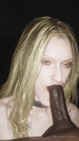 10_seconds 1boy 1girls 3d 3d_(artwork) 3d_animation 3d_background 3d_model 9:16 blonde_female blonde_hair blonde_hair_female blowjob blowjob_face capcom dark-skinned_male dark_skin devil_may_cry devil_may_cry_5 hi_res highres interracial kazworksnsfw light-skinned_female light_skin looking_at_viewer male shorter_than_10_seconds sound straight sucking sucking_penis tagme trish_(devil_may_cry) vertical_video video
